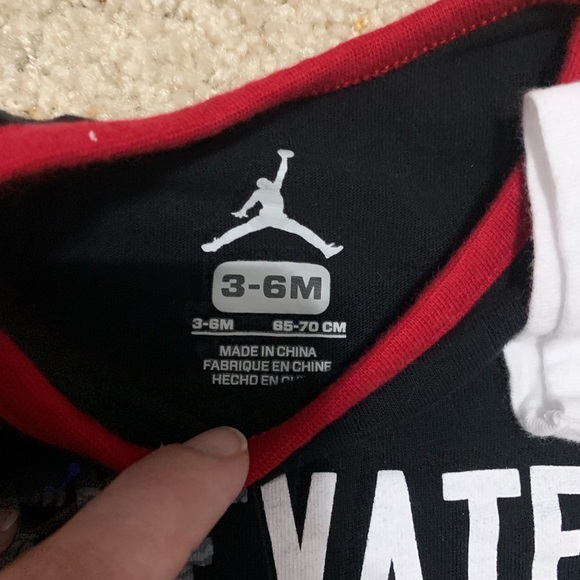 2 Jordan Onesies - Picture 2 of 4